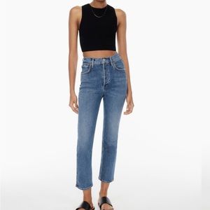 Agolde Riley Jean, in "Transfer" wash, size 27